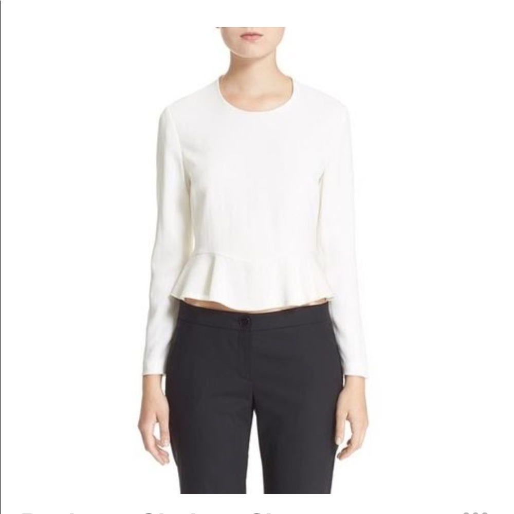 A.L.C. Ann Peplum Top